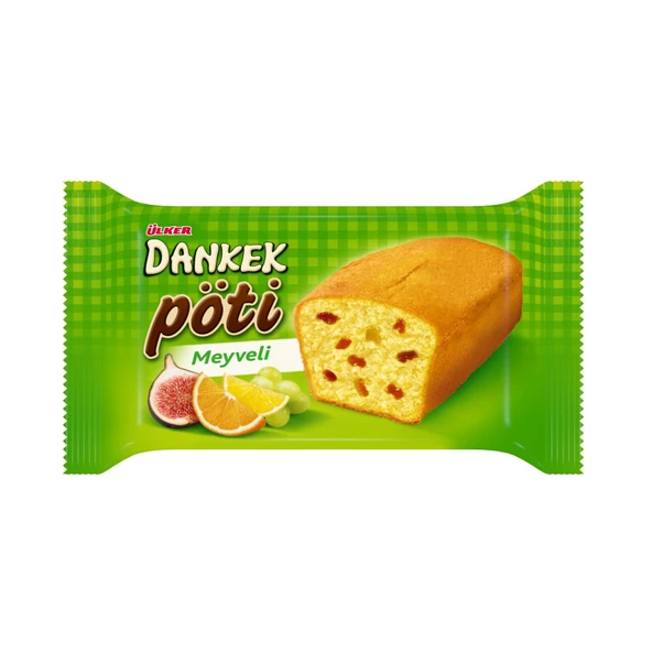 Ülker Dankek Pöti Meyveli 35 g 24'lü (5'li Paket) ürün görseli 1