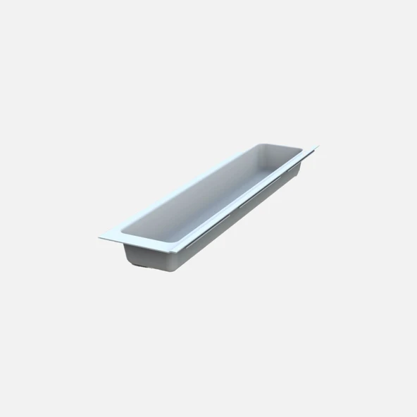 Adilon Kaşıklık 107 mm Tek Bölme Beyaz (4'li Paket) ürün görseli 1