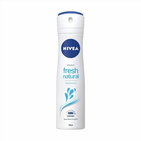 Nıvea Fresh Kadın Deo Sprey 150 ml (5'li Paket) ürün görseli 1