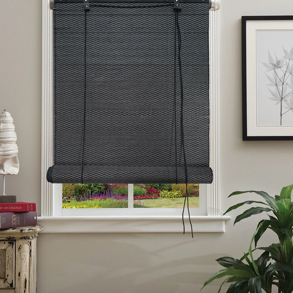 Linadora Bambu Stor Anthra 80x180 ürün görseli 1