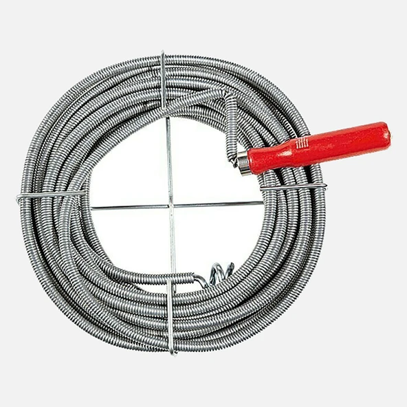 Alpha Tools Boru Temizleme Spirali  9 mmx10 metre ürün görseli 1