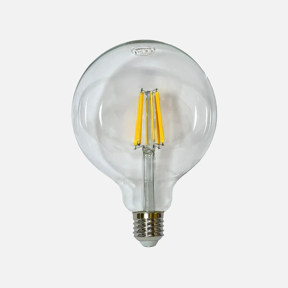 Ecolite LED Filament G125 14W Sarı Işık (2700K) (2'li Paket) ürün görseli 1