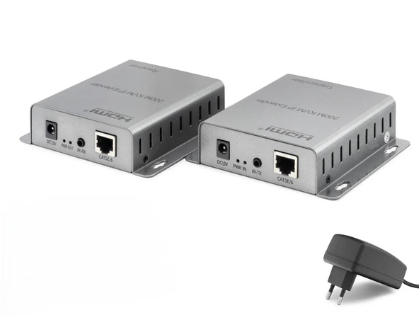 Hdmı Kvm Ip Extender Loop Out Ir 60 Hz 200 M Hdx1343 ürün görseli 1