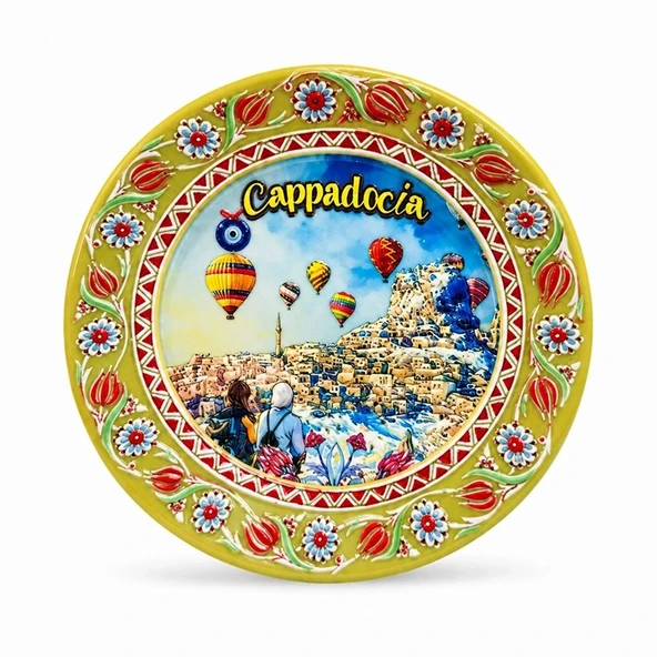 Kapadokya Temalı Seramik Magnet Alk5859 ürün görseli 1