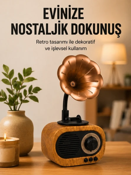Tasarımlı Hoparlör Fm Radyo Çoklu Medya Yeni Nesil ürün görseli 1