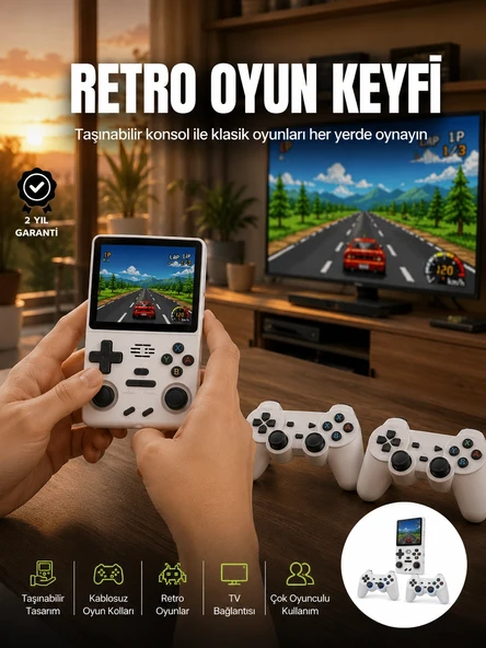 Taşınabilir El Konsolu Gamepadli Yeni Nesil ürün görseli 1