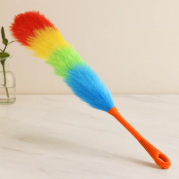 Renkli Naylon Kıllı Toz Alma Püskülü 62 Cm ürün görseli 1