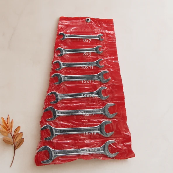 Açık Uçlu Anahtar Takımı 6-22 Mm (8 Parça) ürün görseli 1