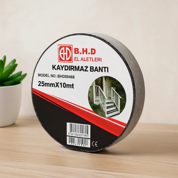 Kaydırmaz Bant 25 Mm X 10 M Siyah ürün görseli 1
