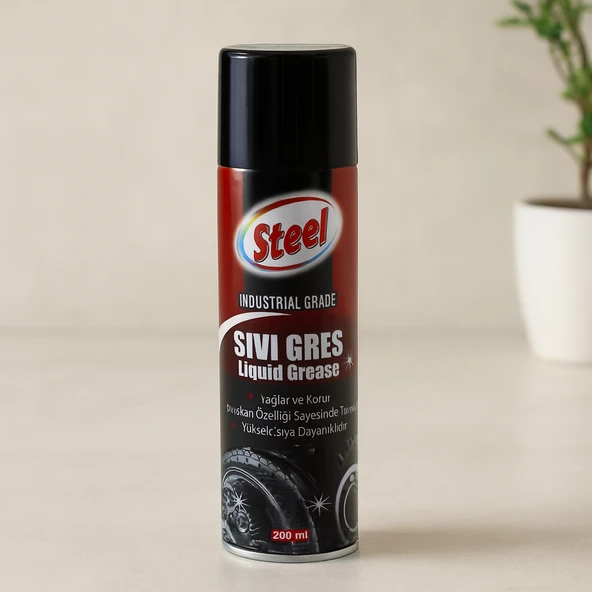 Sıvı Gres Sprey 200 Ml - Isıya Dayanıklı Koruyucu ürün görseli 1