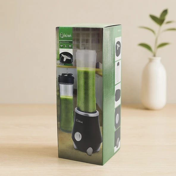 Standlı Kişisel Blender 250W - 500Ml Paslanmaz Çelik Bıçaklı ürün görseli 1