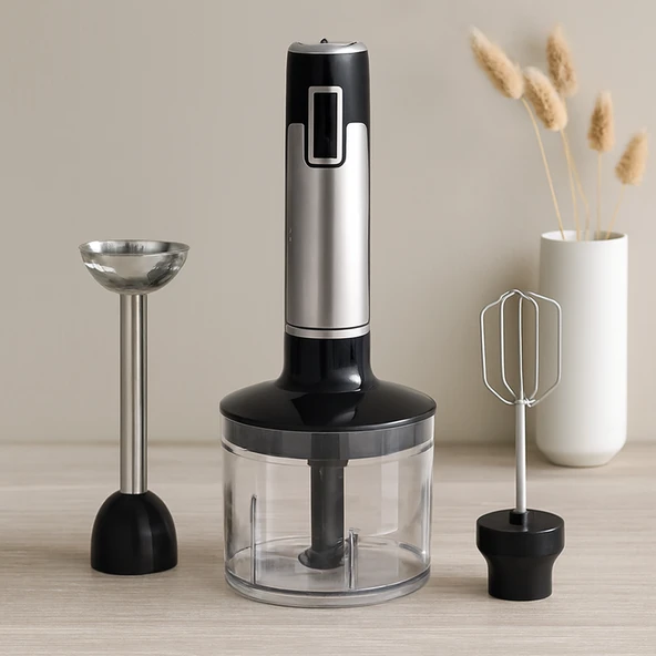 Ayarlanabilir Hızlı El Blender Seti 700 Ml - Resim 2