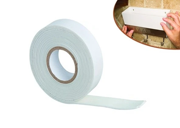 Çift Taraflı Köpük Bant 19Mmx5M ürün görseli 1