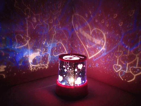 Love Projeksiyonlu Gece Lambası ürün görseli 1