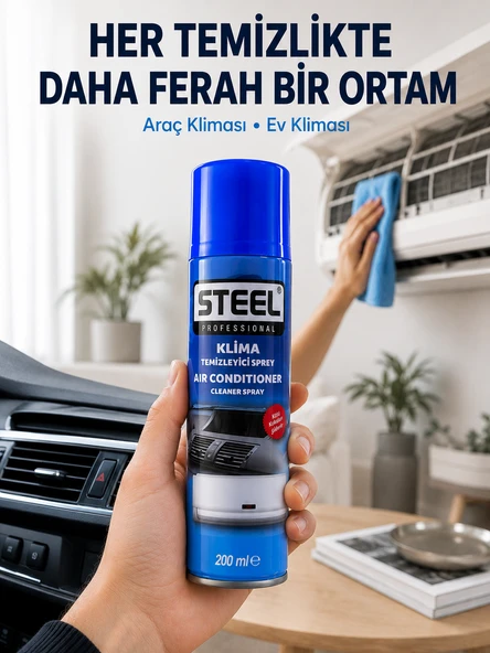 Klima Araç Havalandırma Temizleyici Sprey ürün görseli 1