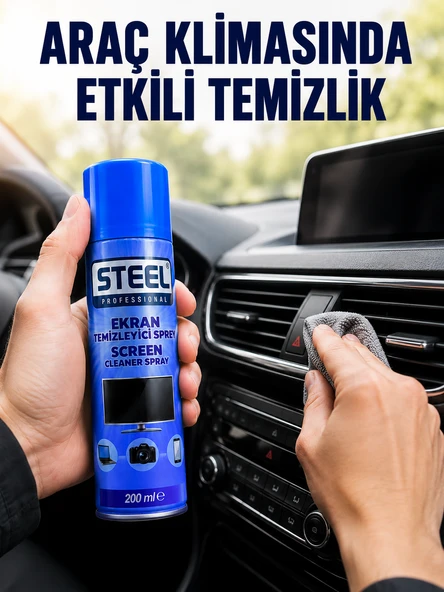 Araç Ev Klimaları İçin Klima Temizleyici Sprey ürün görseli 1