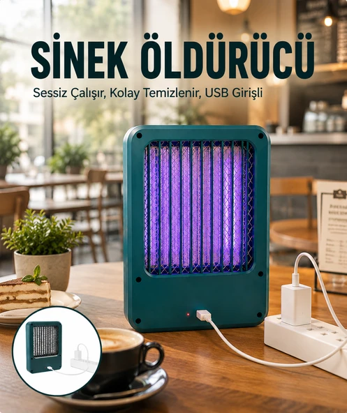 Usb Girişli Uçan Böcek Sinek Yakalama ürün görseli 1