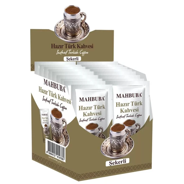 Mahbuba Şekerli Hazır Türk Kahvesi 12*9 Gr ürün görseli 1
