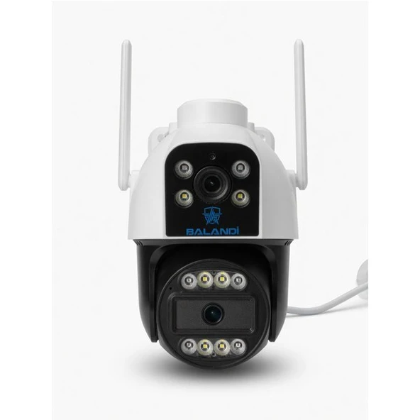 Balandi PRO-4400WFI 4MP 3.6MM 2 Kameralı Kablosuz Wifi HiEasy Kamera ürün görseli 1