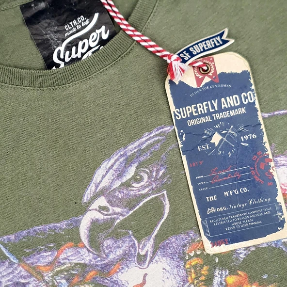 Superfly Erkek Tshirt Spf101202058110 - Resim 3