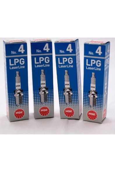 NGK 1511 Lpg Laser Line No 4 4'lü Buji Takımı 1511 Iridyum Buji Takım 4 Adet orjinal ürün görseli 1