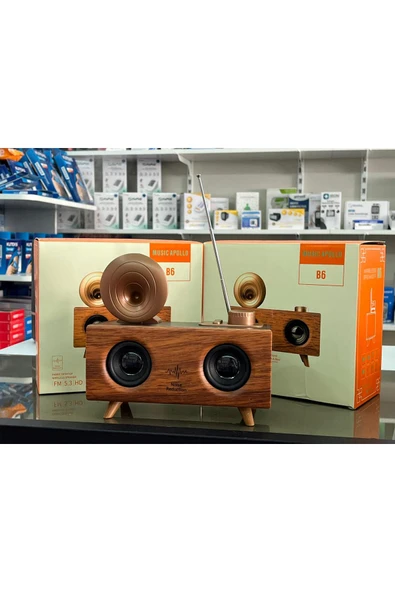 BERİS GRAMAFON BLUETOOTH NOSTALJİK RADYO ürün görseli 1