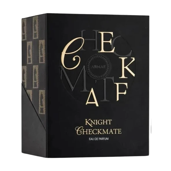 Armaf Checkmate Black Knight EDP 100 ml Erkek Parfümü - Resim 3