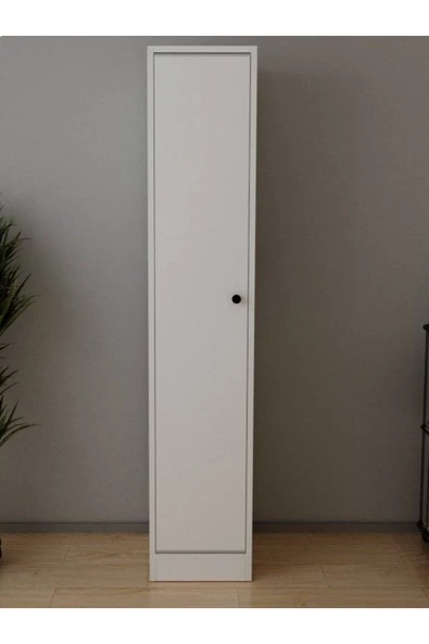 Alfimo Mobilya HARMONY MUTFAK KİLER DOLABI BANYO 5 RAFLI ÇOK AMAÇLI DOLAP BEYAZ ürün görseli 1