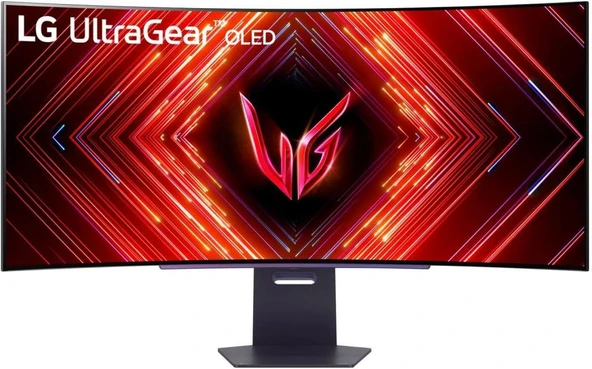 LG UltraGear 45GS95QE-B 45" 0.03 ms WQHD Curved Pivot 240 Hz OLED Oyuncu Monitörü - TEŞHİR ürün görseli 1