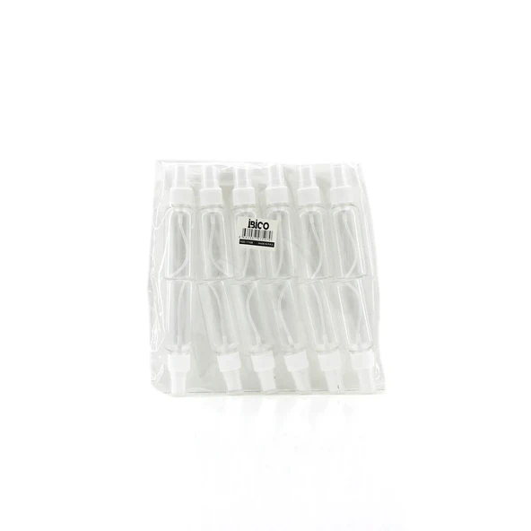 Boş Sprey Şişesi - 100 ml - Plastik - Şeffaf - Resim 3