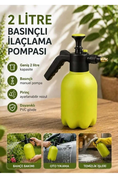 Bahçe ve Oto Yıkama Spreyi / Basınçlı İlaçlama Pompası & Köpük Püskürtücü ürün görseli 1