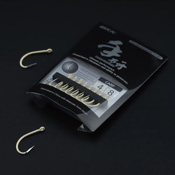 BKK Carp Hook Hand Ground Olta İğnesi - Resim 3