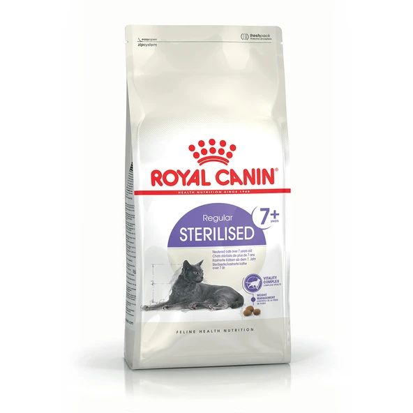 Royal Canin Sterilised 7+ Yaş Kısırlaştırılmış Yetişkin Kedi Maması 1.5 Kg ürün görseli 1