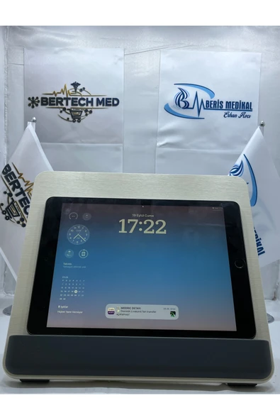 BERTECH MED AHŞAP TABLET TUTUCU (BÜTÜN TABLETLERE UYGUN) ürün görseli 1
