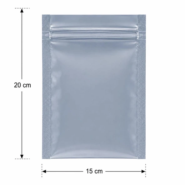15x20cm Antistatik Esd Kilitli Tip Poşet 1 Paket 100 Adet Fiyatıdır ürün görseli 1