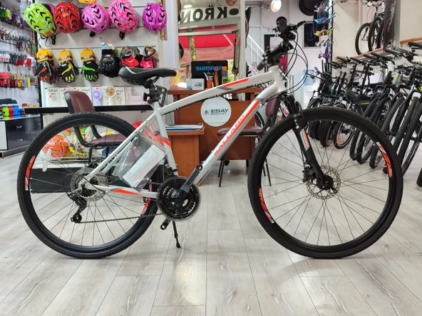 SALCANO CİTY EXPLORER HD 19'' MAT GRİ/TURUNCU ürün görseli 1