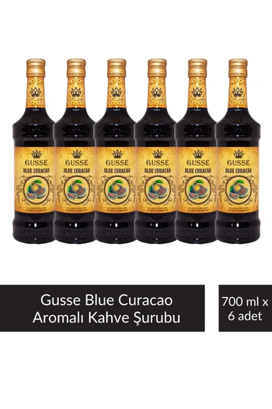 Gusse Turunç Aromalı Kokteyl Şurubu 700 ml x 6 Adet ürün görseli 1