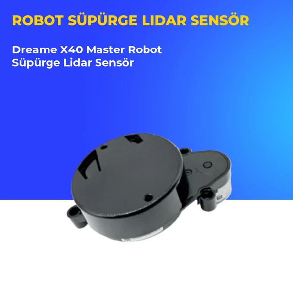 Dreame X40 Master Robot Süpürge Lidar Sensör - Resim 3