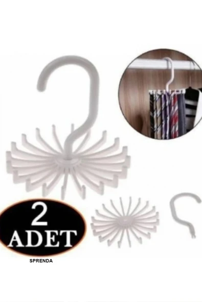 Kemer Askısı 20 Kancalı 2 Adet - Resim 3