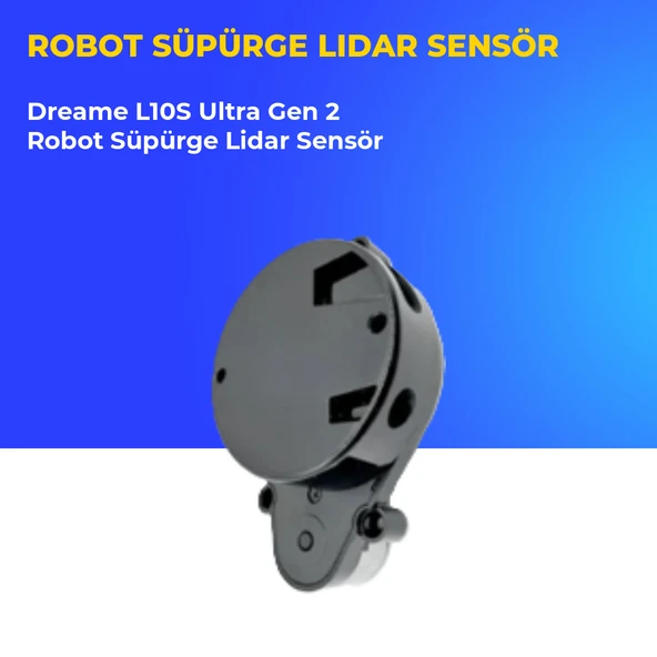 Dreame L10S Ultra Gen 2 Robot Süpürge Lidar Sensör ürün görseli 1
