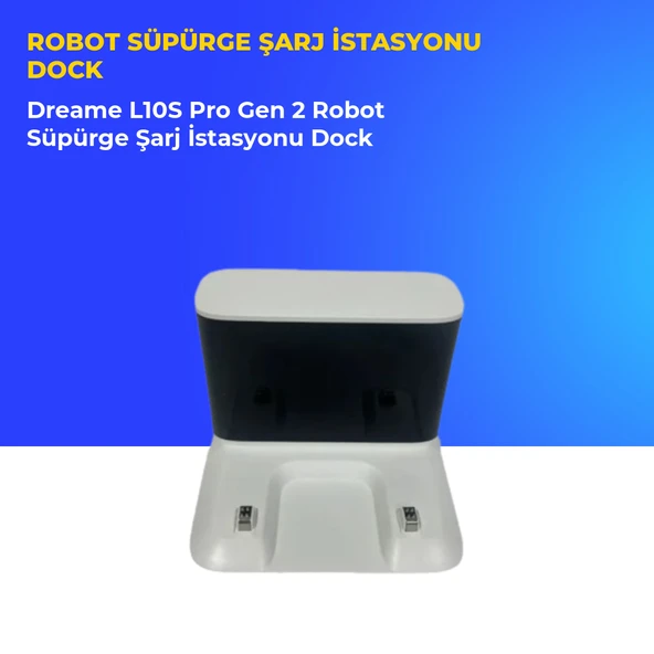 Dreame L10S Pro Gen 2 Robot Süpürge Şarj İstasyonu Dock ürün görseli 1