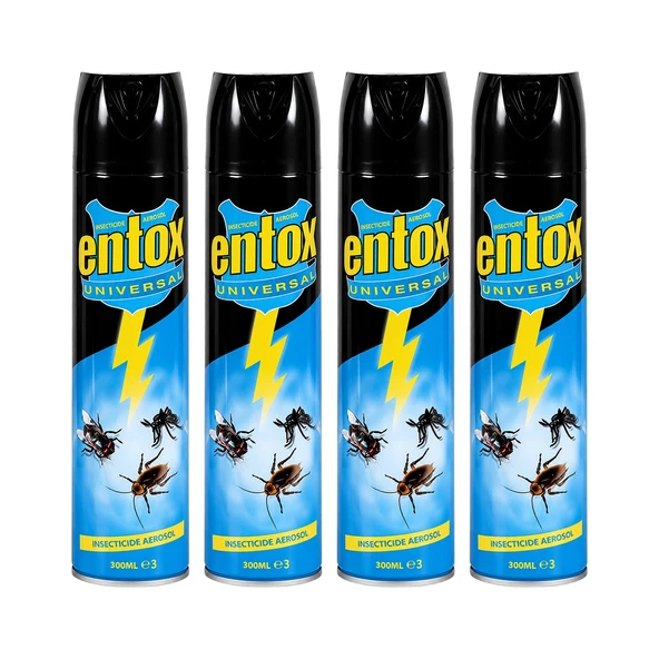 Entox Sinek İlacı 300 ml 4 lü ürün görseli 1