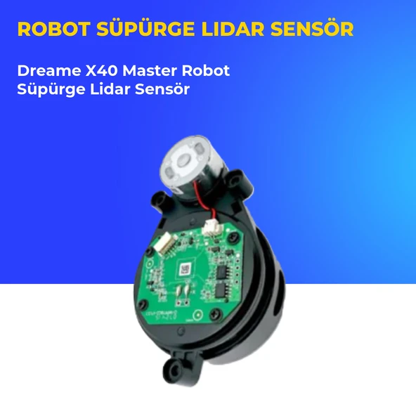 Dreame X40 Master Robot Süpürge Lidar Sensör - Resim 2