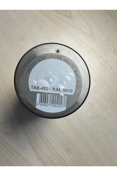 Akrilik Sprey Boya Mat Beyaz 400 ML - Resim 3