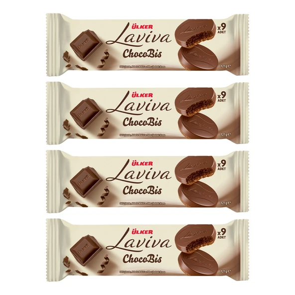Ülker Laviva Chocobis 121 gr 4 lü ürün görseli 1