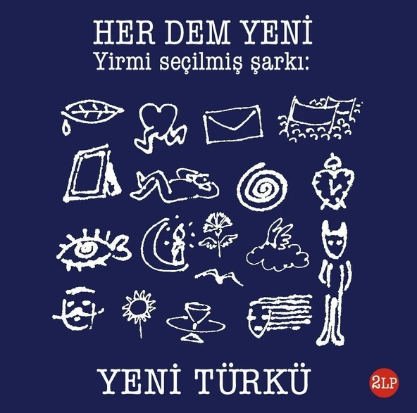 Yeni Türkü Her Dem (Avrupa Baskı Mavi Renkli Plak) Çift LP Plak ürün görseli 1