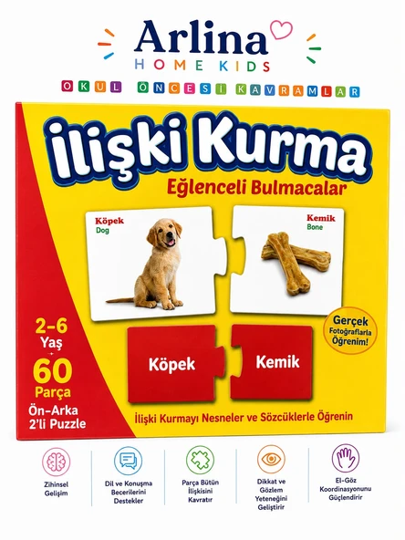 İlişki Kurma Eğitici Bulmacalar - Resim 2