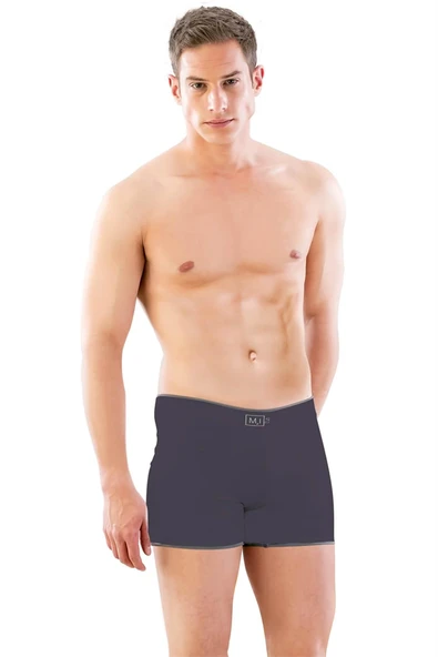 Arias Closet Antrasit Mi Emay 2108 Seamless Uzun Erkek Boxer ürün görseli 1