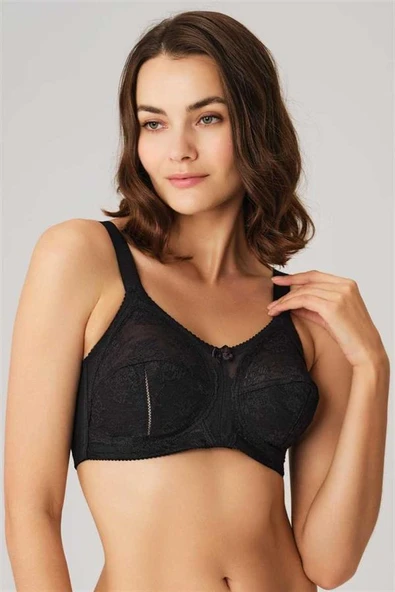 Arias Closet Balenli Desteksiz Dolgusuz Toparlayıcı Dantelli Küçültücü Sütyen ürün görseli 1