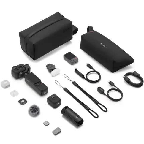 DJI Osmo Pocket 4P Vlog Combo Gimbal - Resim 3